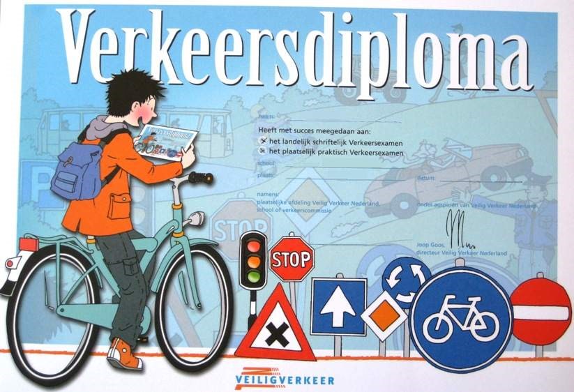 Verkeersexamen - Parkschool Limbricht